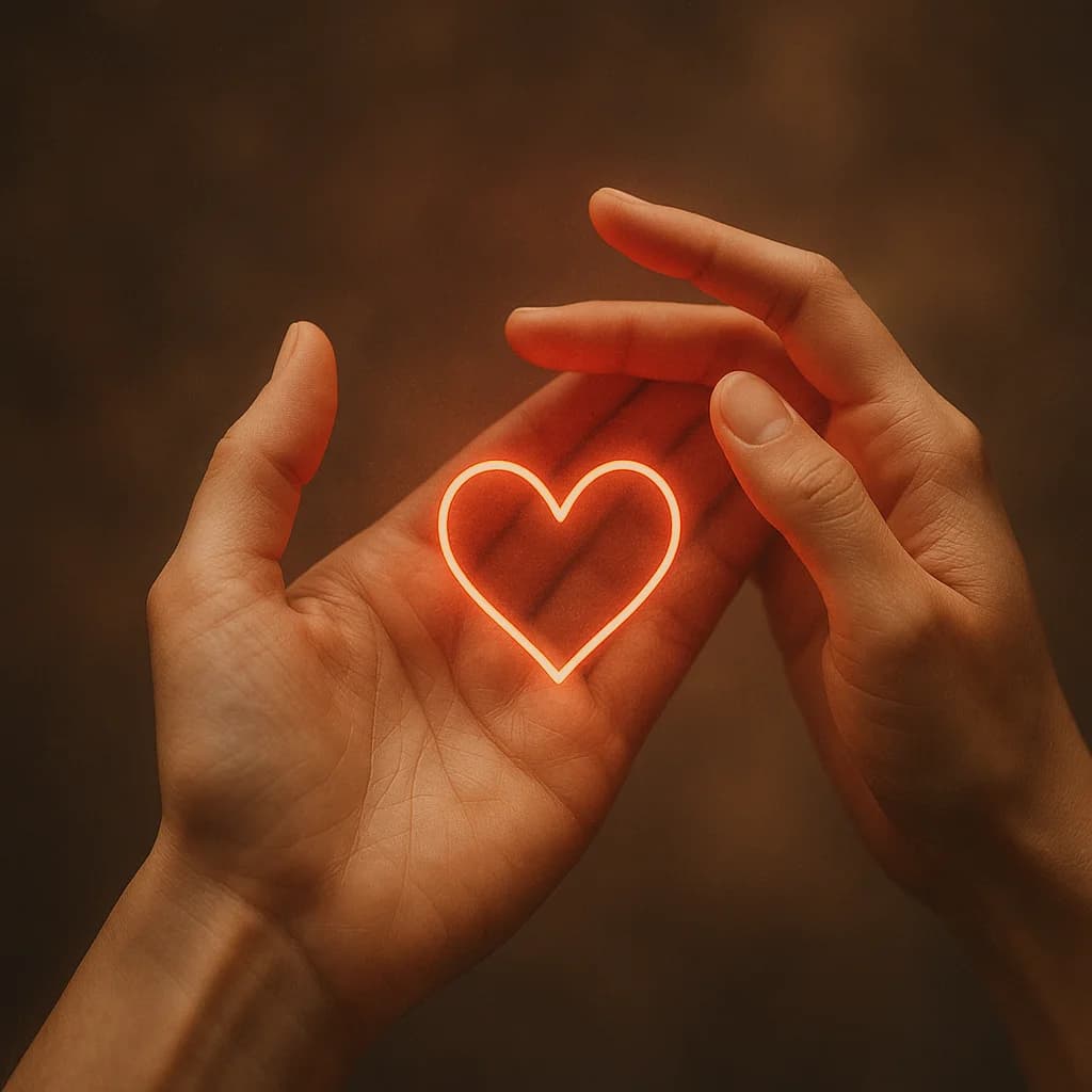 Herzlinie deuten: Liebe, Emotionen & Beziehung verstehen